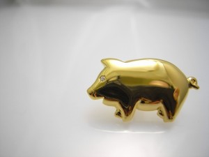金の豚、タイニーピン