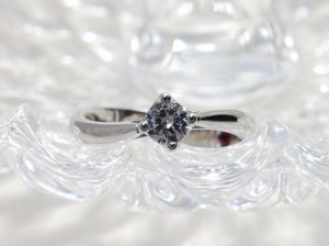 完成、デザイン画、エンゲージリフォーム、ダイヤモンド、婚約指輪