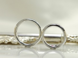 甲丸リング、マリッジリング、結婚指輪、オーダーメイド