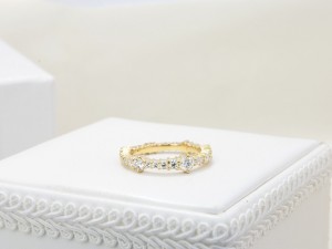 オーダーメイド、ｋ１８、フルエタニティー、エンゲージ、婚約指輪、ダイヤモンド