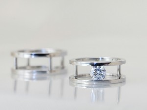 エンゲージリング、マリッジリング、婚約指輪、結婚指輪、ダイヤモンド、オーダーメイド、ウエディングジュエリー、ｐｔ900、プラチナ、オリジナル