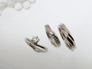 エンゲージリング、マリッジリング、結婚指輪、婚約指輪、ウエディング、オーダーメイドジュエリー、ダイヤモンド、トリプルエクセレント、ハートアンドキューピッド