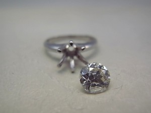 婚約指輪、エンゲージリング、ジュエリーリフォーム、フルオーダーメイド、ダイヤモンド