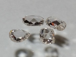 ダイアモンド　ダイヤモンド　金剛石　ローズカット　４Ｃ　宝石　ルース　レア　カット　ブリリアント　