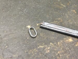 Pt900 ヒスイ リング 石留直し 爪加工 修理 石座加工 石留め 爪制作 溶接 Pt900 ヒスイ リング 石留直し 爪加工 修理 石座加工 石留め 爪制作 溶接