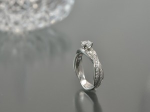 フルオーダーメイド、ウエディング、ブライダル、エンゲージリング、婚約指輪、ダイヤモンド