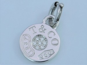 大阪　北堀江　なんば　ライブス　TIFFANY&Co. 1837　ティファニー　シルバー　アフターダイヤ　ロジウムメッキ